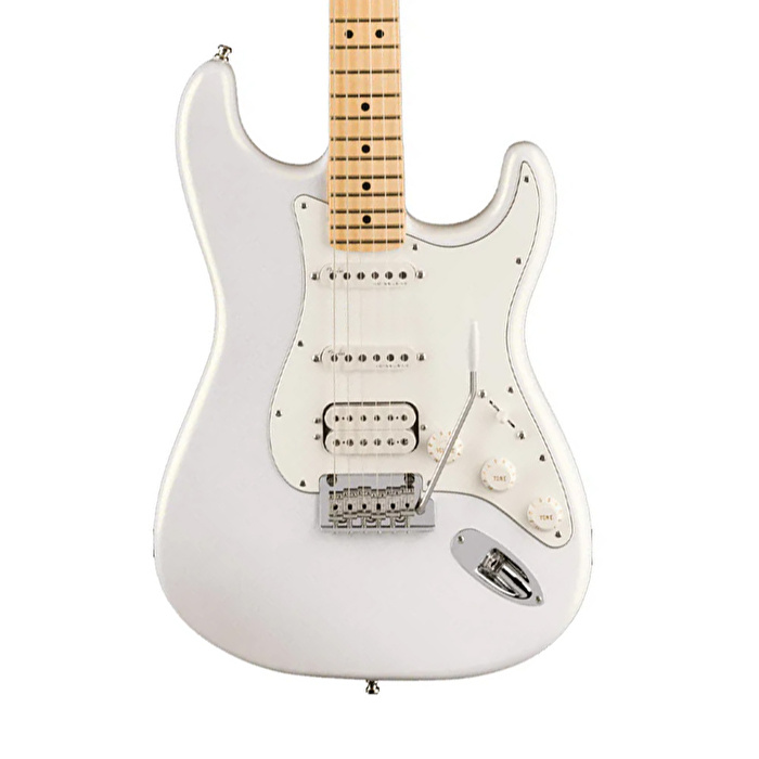 Fender Juanes Stratocaster Akçaağaç Klavye Luna White Elektro Gitar